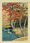 Autumn in Oirase by Hasui