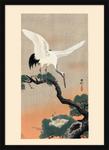 Two Cranes and Sunset by Koson